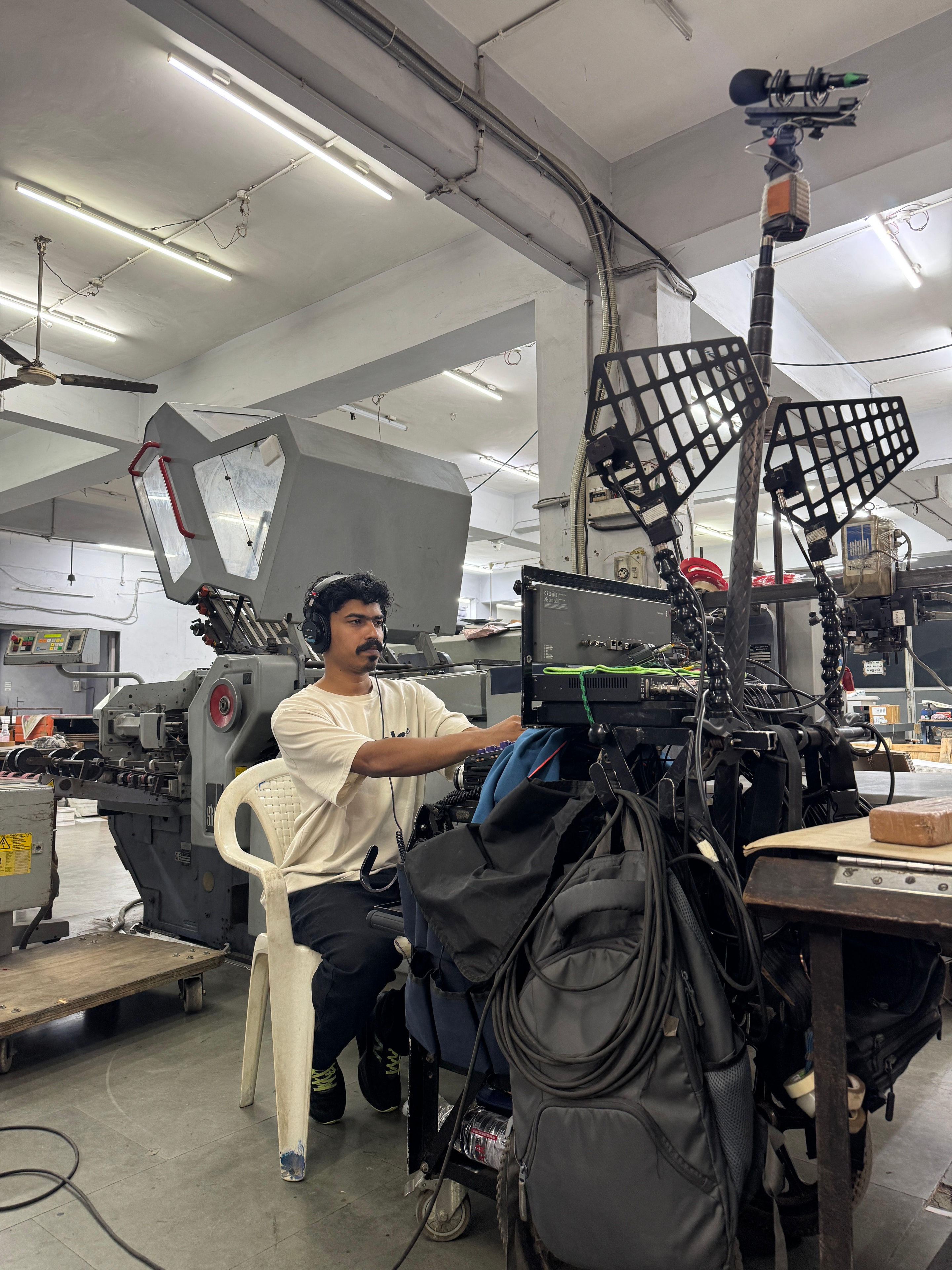 SyncLab production sound recording on location
