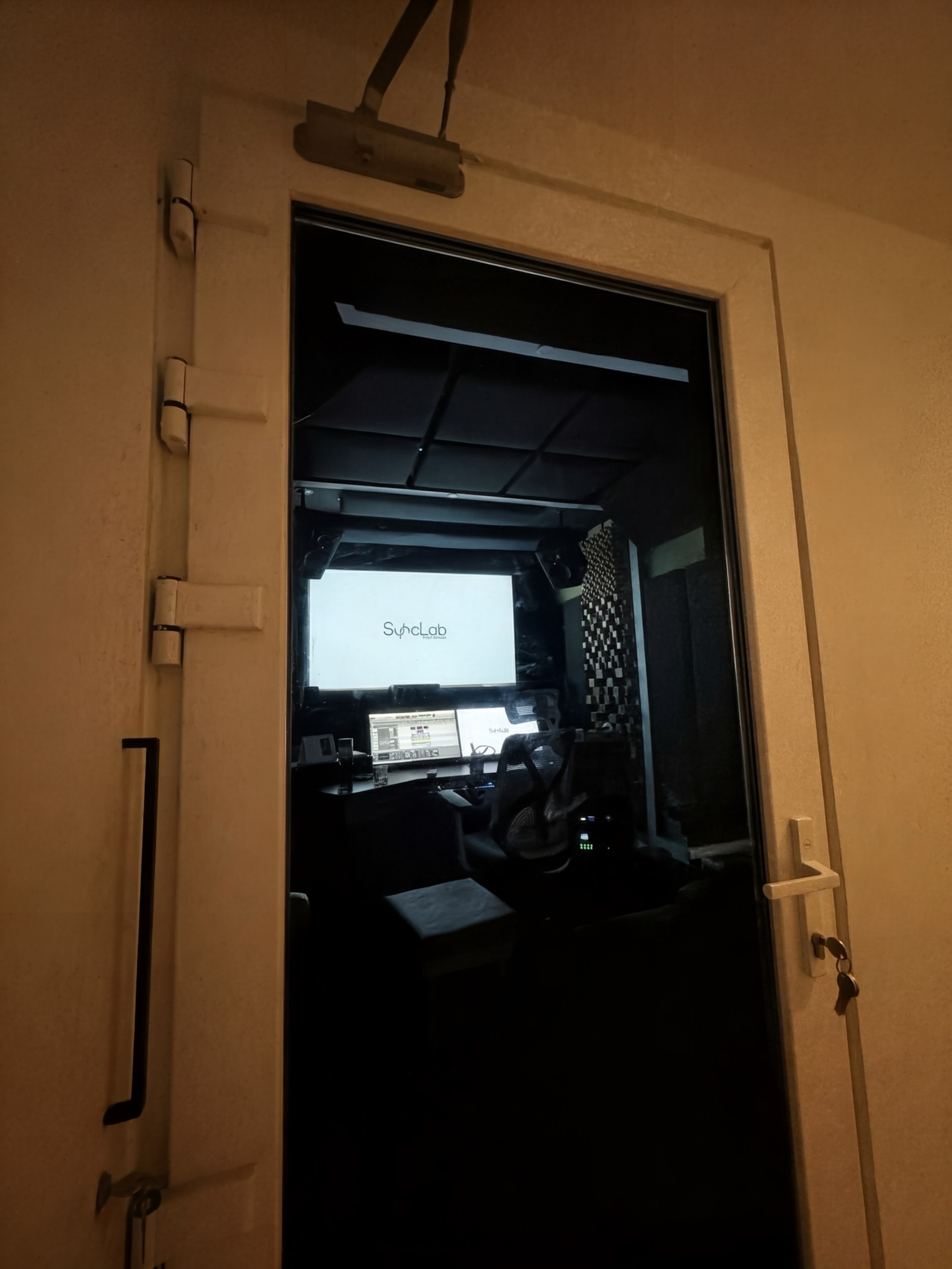 SyncLab Dolby Atmos mixing theatre